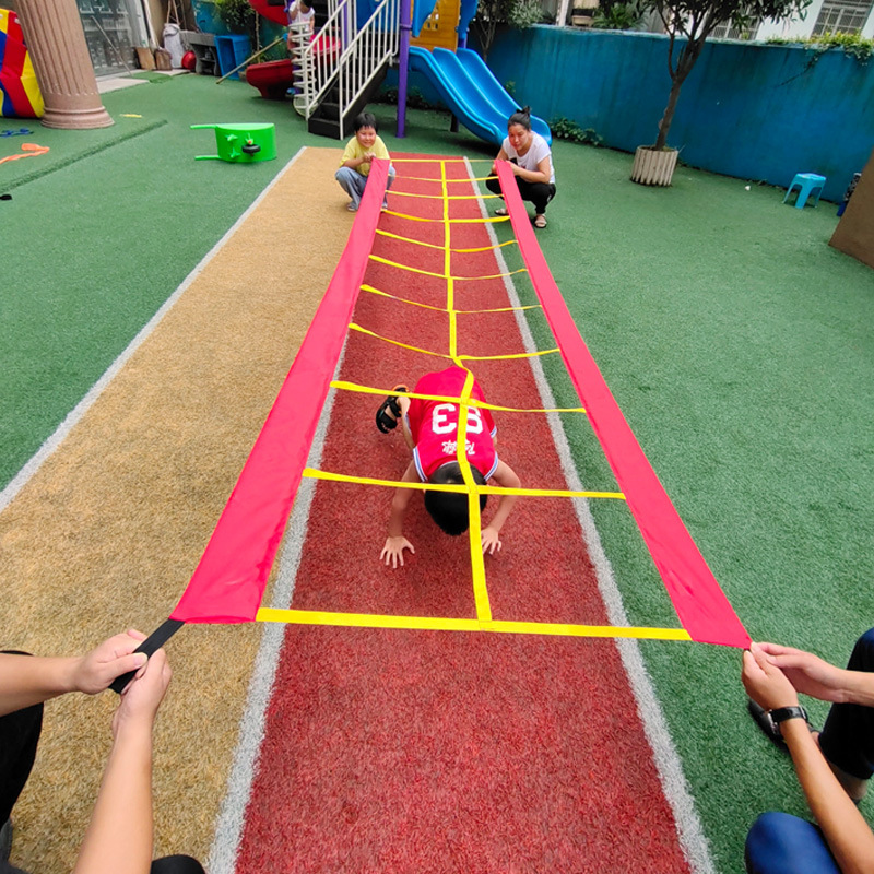 Sports Equipment For Kindergarten - Fun Grid Ladder Kindergarten Outdoor Toys