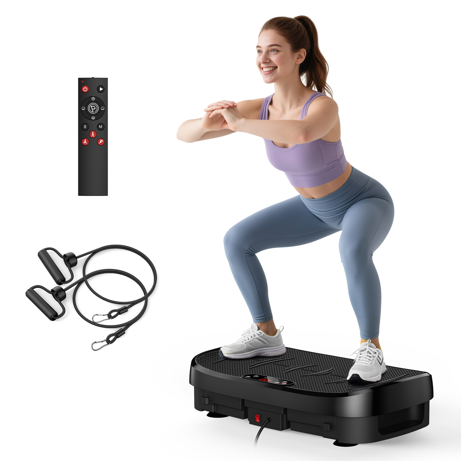 Sports Equipment Website - Vibration Plate Fat Burning Fitness Platform