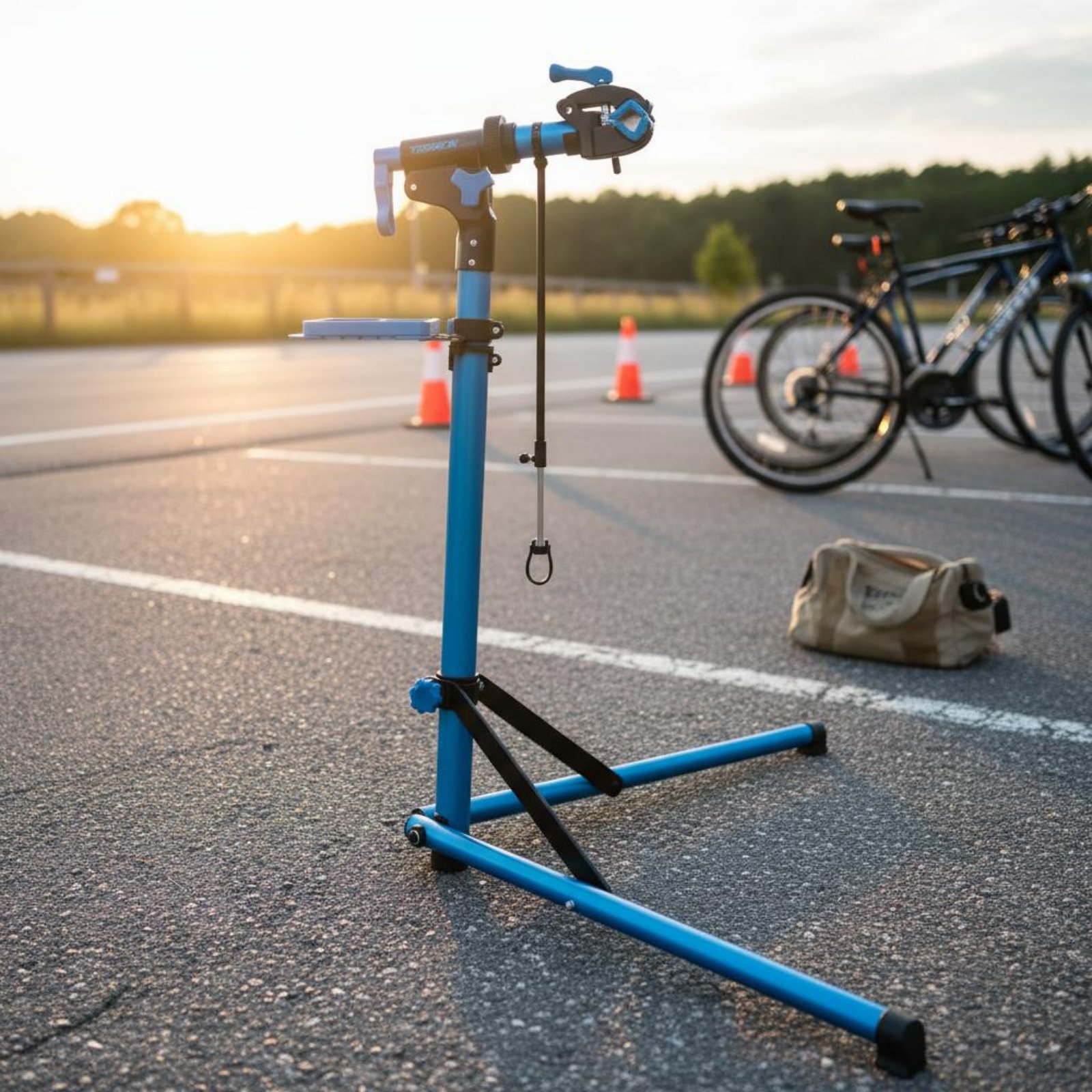 Folding Cycle Repair Stand Fol - đánh giá và giá Sports Equipment Repair