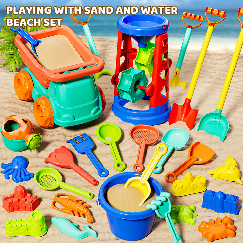 Childrens Beach Toys 31 Piece  - đánh giá và giá Horseshoe Game Set