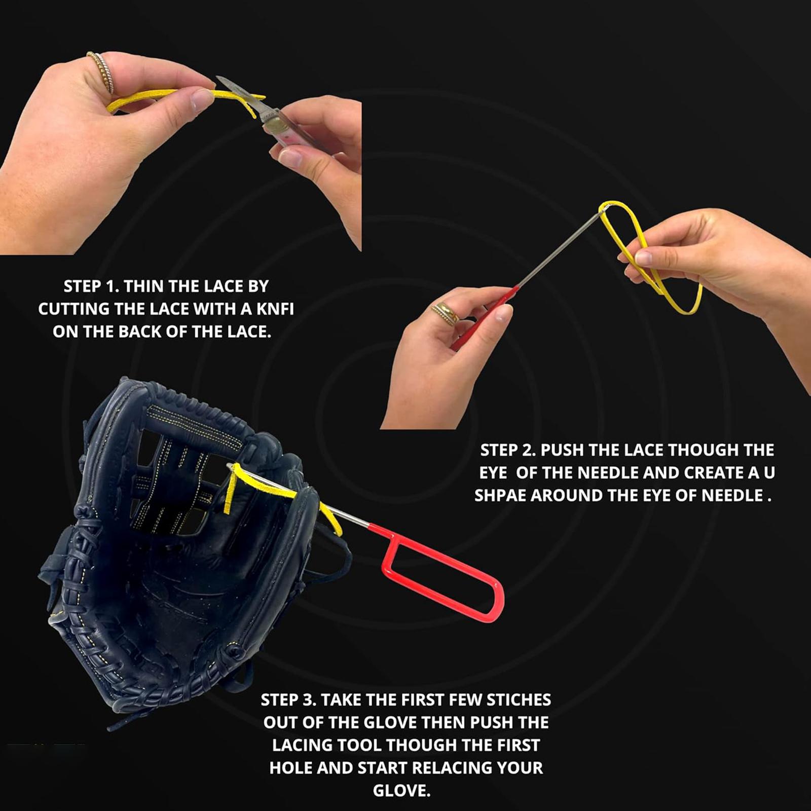 Metal Glove Lacing Needle Rela - đánh giá và giá Sports Equipment Repair