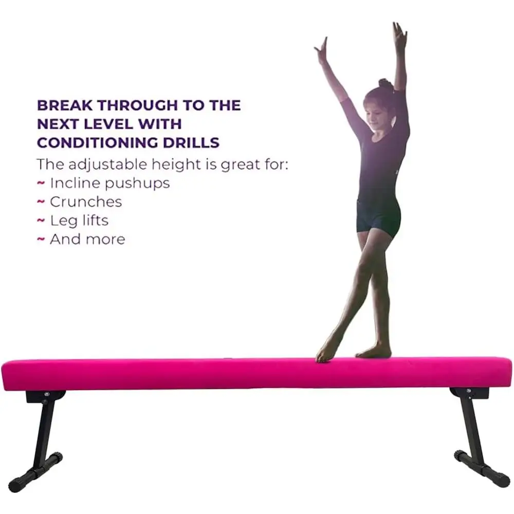 Adjustable Height Gymnastics B - đánh giá và giá Gymnastics Beam Floor
