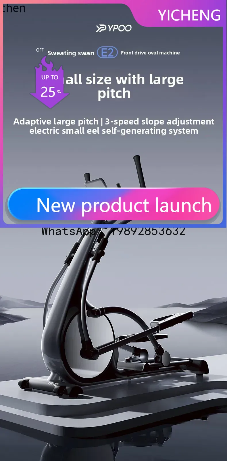 X-30    elliptical machine hom - đánh giá và giá X Sports Equipment